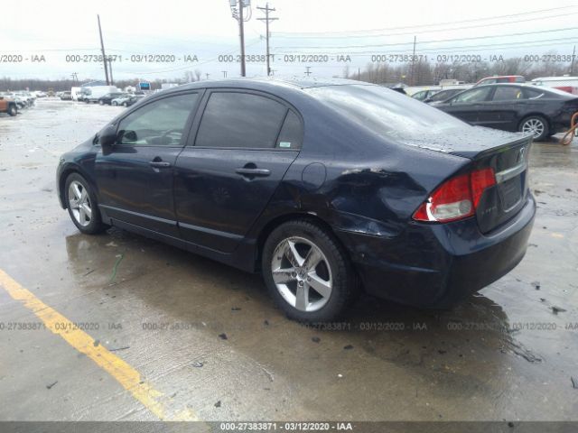 2HGFA166X9H529006 - 2009 HONDA CIVIC  Blue photo 3