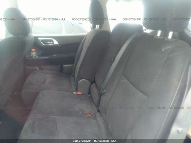 5N1AR2MN7FC643251 - 2015 NISSAN PATHFINDER S/SV/SL/PLATINUM Blue photo 8