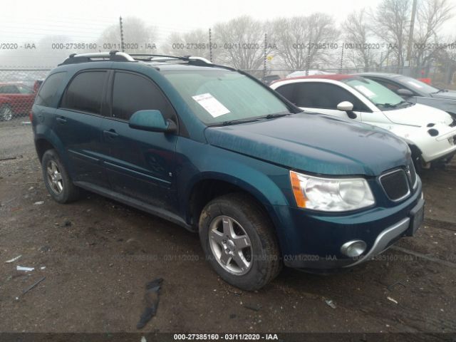 2CKDL73F276112312 - 2007 PONTIAC TORRENT  Blue photo 1