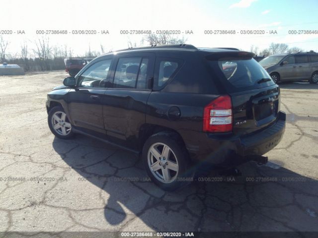 1J4NF4FB0AD611851 - 2010 JEEP COMPASS SPORT Black photo 3