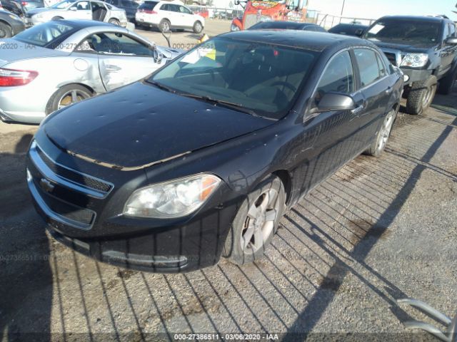 1G1ZC5EU3CF129321 - 2012 CHEVROLET MALIBU 1LT 黑色 照片 2