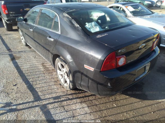 1G1ZC5EU3CF129321 - 2012 CHEVROLET MALIBU 1LT 黑色 照片 3