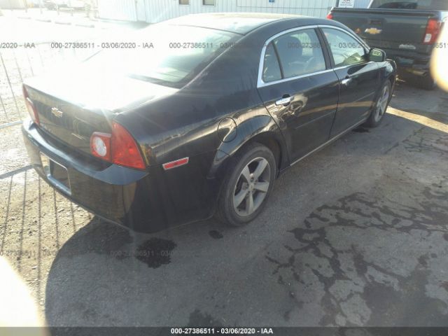 1G1ZC5EU3CF129321 - 2012 CHEVROLET MALIBU 1LT 黑色 照片 4