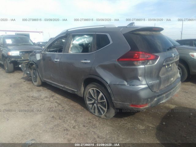 5N1AT2MV5KC805910 - 2019 NISSAN ROGUE S/SL/SV Gray photo 3