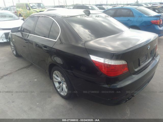 WBANW13589C160394 - 2009 BMW 535 I Black photo 3