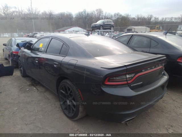 2C3CDXCTXJH125315 - 2018 DODGE CHARGER R/T Gray photo 3