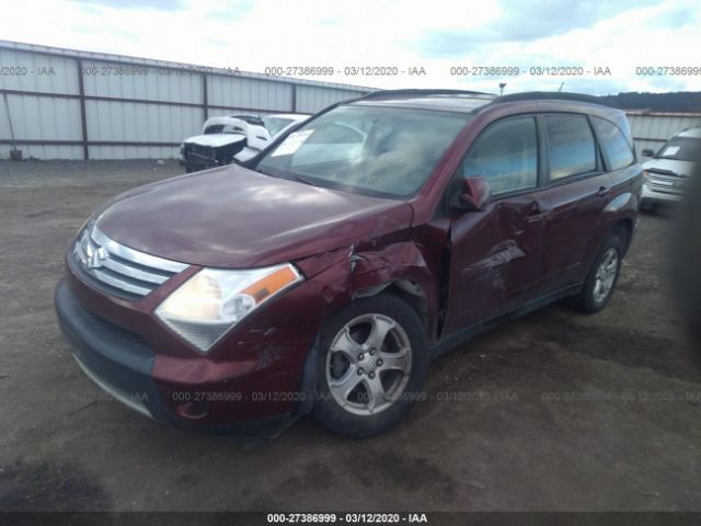 2S3DA417786121274 - 2008 SUZUKI XL7 LUXURY Burgundy photo 2