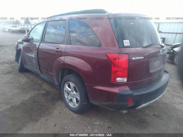 2S3DA417786121274 - 2008 SUZUKI XL7 LUXURY Burgundy photo 3