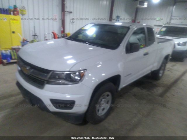 1GCHSBEA6G1231788 - 2016 CHEVROLET COLORADO  White photo 2