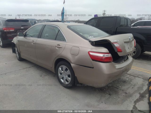 4T1BE46K29U382558 - 2009 TOYOTA CAMRY SE/LE/XLE Gold photo 3