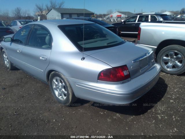 1MEFM55S82G625745 - 2002 MERCURY SABLE LS PREMIUM Silver photo 3