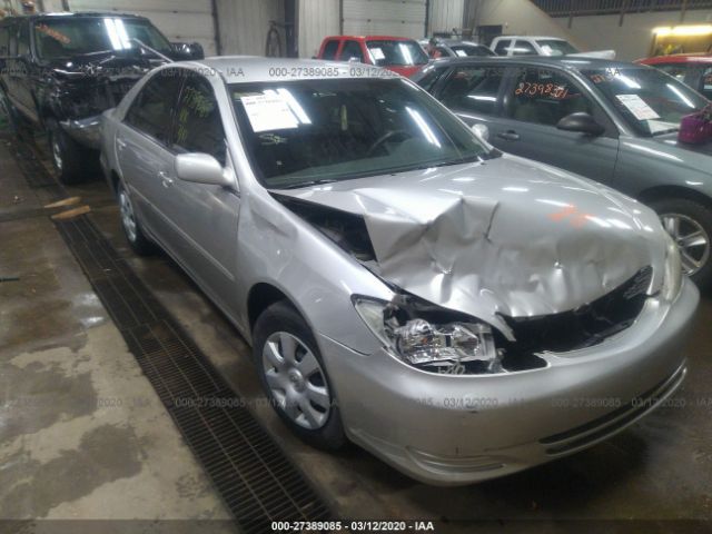 4T1BE32K03U696216 - 2003 TOYOTA CAMRY LE/XLE/SE Silver photo 1