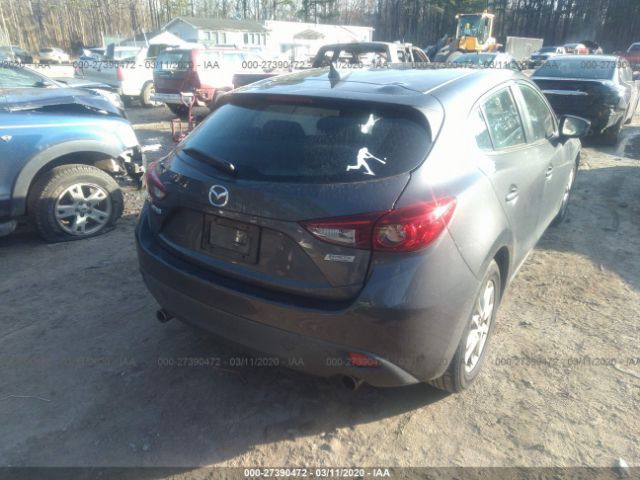 3MZBM1L70EM109815 - 2014 MAZDA 3 TOURING Gray photo 4