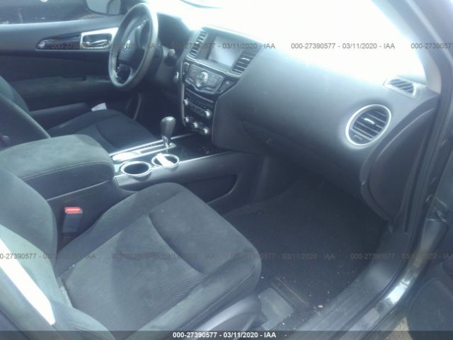 5N1AR2MN9FC620683 - 2015 NISSAN PATHFINDER S/SV/SL/PLATINUM Gray photo 5