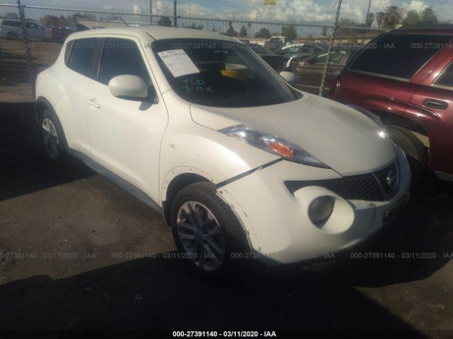 JN8AF5MR4BT009671 - 2011 NISSAN JUKE S/SV/SL White photo 1