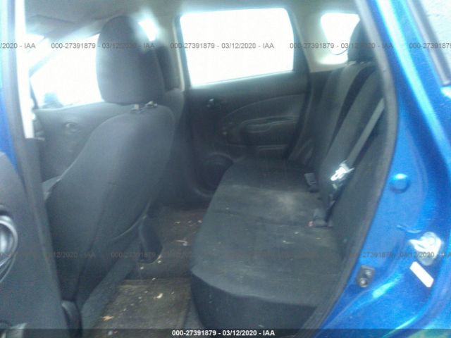 3N1CE2CP0EL382384 - 2014 NISSAN VERSA NOTE S/S PLUS/SV/SL Blue photo 8