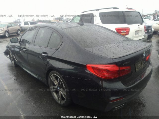 WBAJB9C52JB286415 - 2018 BMW M550XI  Black photo 3