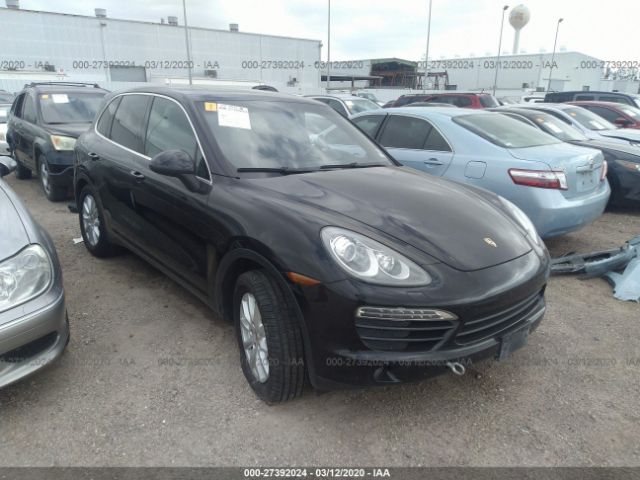 WP1AA2A21CLA02418 - 2012 PORSCHE CAYENNE  Black photo 1