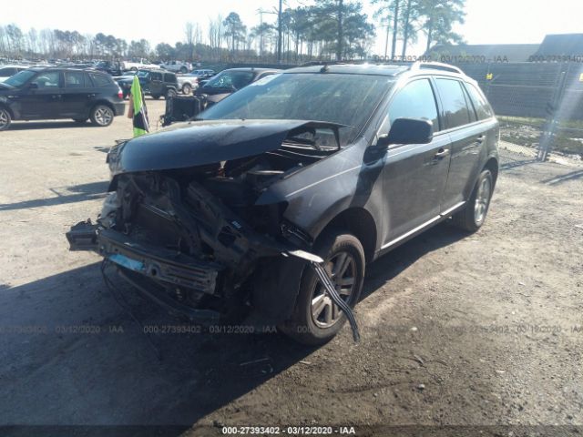 2FMDK36C97BA67277 - 2007 FORD EDGE SE Black photo 2