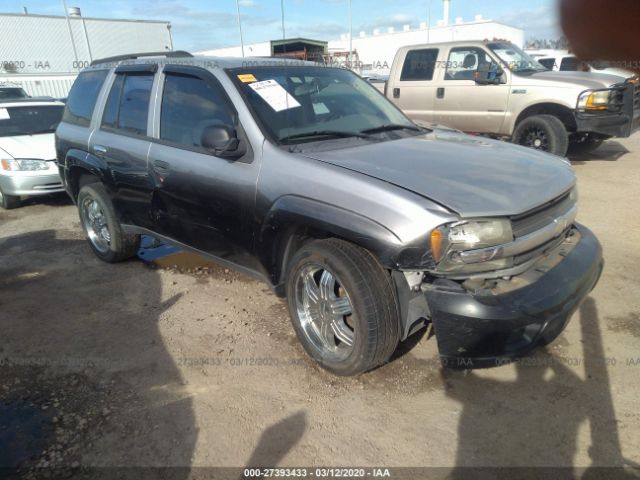 1GNDS13SX72137371 - 2007 CHEVROLET TRAILBLAZER LS/LT Gray photo 1