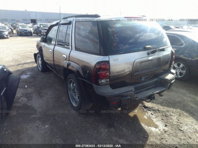 1GNDS13SX72137371 - 2007 CHEVROLET TRAILBLAZER LS/LT Gray photo 3