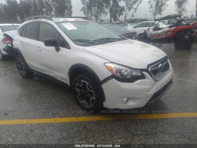 JF2GPAAC0FG219552 - 2015 SUBARU XV CROSSTREK  White photo 1