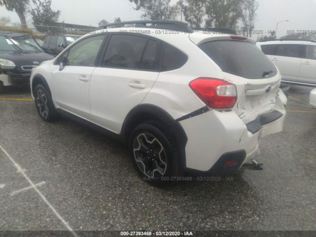 JF2GPAAC0FG219552 - 2015 SUBARU XV CROSSTREK  White photo 3