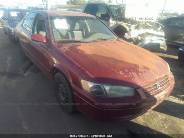 4T1BG22K3VU128274 - 1997 TOYOTA CAMRY CE/LE/XLE Red photo 1