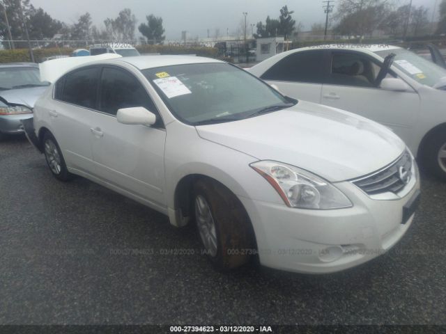 1N4AL2AP4CN414897 - 2012 NISSAN ALTIMA S White photo 1