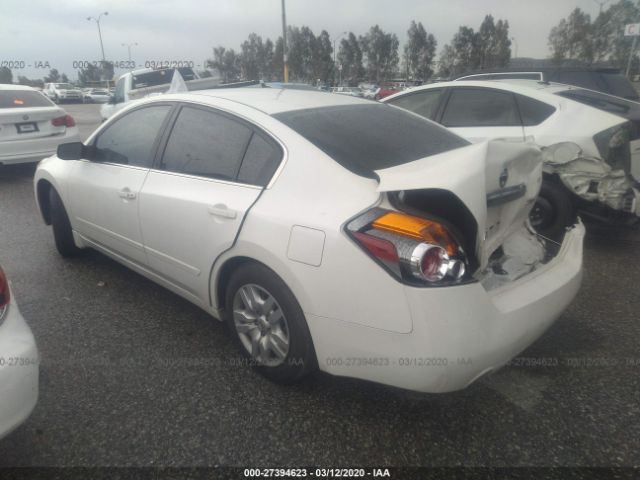 1N4AL2AP4CN414897 - 2012 NISSAN ALTIMA S White photo 3