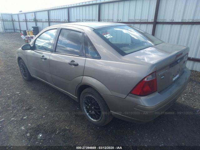 1FAFP34N35W312630 - 2005 FORD FOCUS ZX4 棕色 照片 3