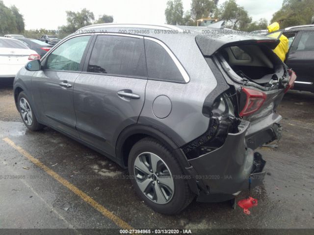 KNDCB3LC1J5202879 - 2018 KIA NIRO FE/LX Gray photo 3