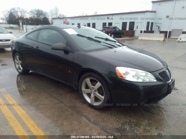 1G2ZH17N484239115 - 2008 PONTIAC G6 GT Black photo 1