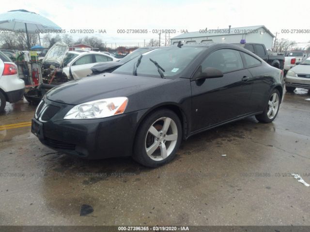 1G2ZH17N484239115 - 2008 PONTIAC G6 GT Black photo 2