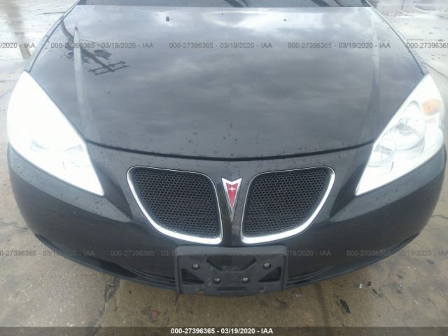 1G2ZH17N484239115 - 2008 PONTIAC G6 GT Black photo 6