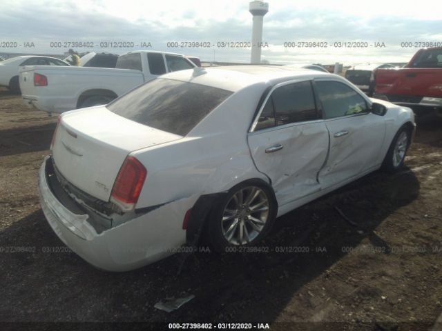 2C3CCAEG5GH357815 - 2016 CHRYSLER 300C  White photo 4