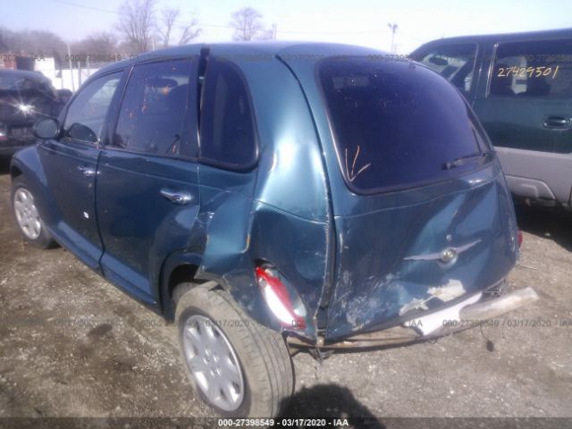 3C4FY4BB31T691490 - 2001 CHRYSLER PT CRUISER  Turquoise photo 6