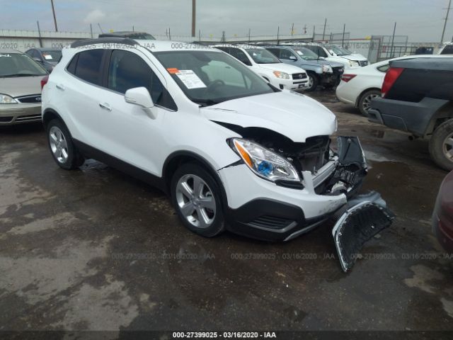 KL4CJASB0GB656108 - 2016 BUICK ENCORE  White photo 1