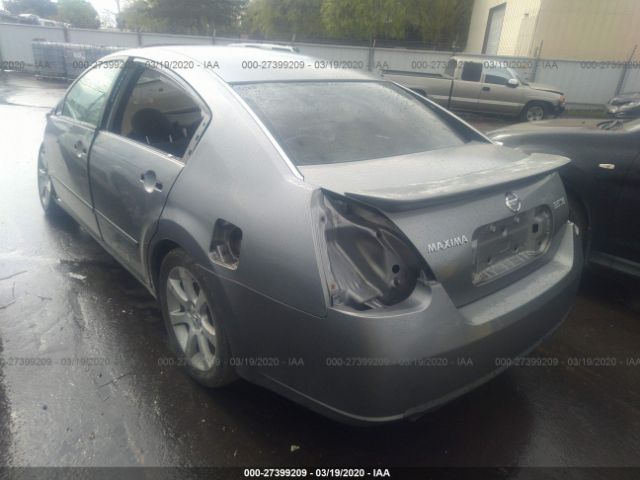 1N4BA41EX8C823414 - 2008 NISSAN MAXIMA SE/SL Gray photo 3