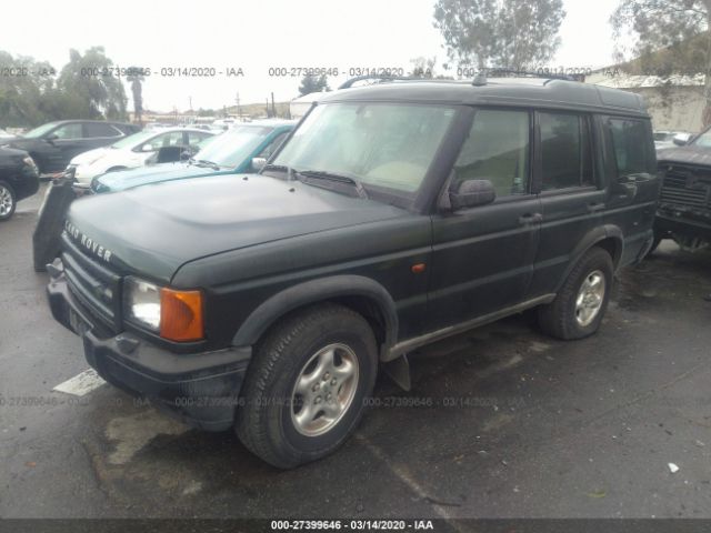 SALTY1245YA245726 - 2000 LAND ROVER DISCOVERY II  Green photo 2