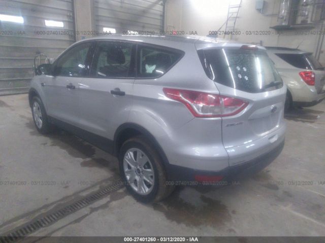 1FMCU0F78DUC35553 - 2013 FORD ESCAPE S Silver photo 3