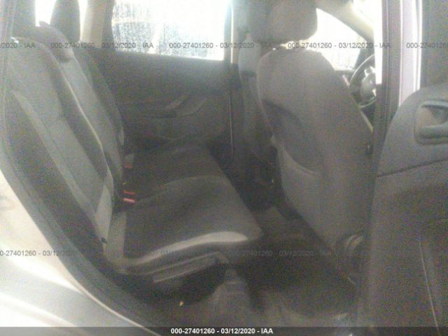 1FMCU0F78DUC35553 - 2013 FORD ESCAPE S Silver photo 8