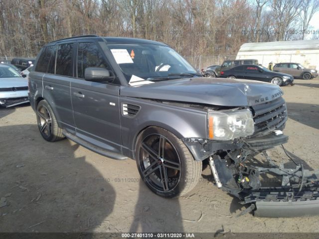 SALSH23439A196706 - 2009 LAND ROVER RANGE ROVER SPORT SUPERCHARGED Gray photo 1