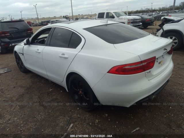 SAJAR4BG7HA969488 - 2017 JAGUAR XE  White photo 3