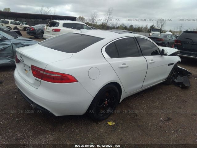 SAJAR4BG7HA969488 - 2017 JAGUAR XE  White photo 4