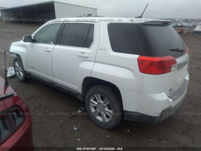 2GKALMEK9D6410049 - 2013 GMC TERRAIN SLE White photo 3