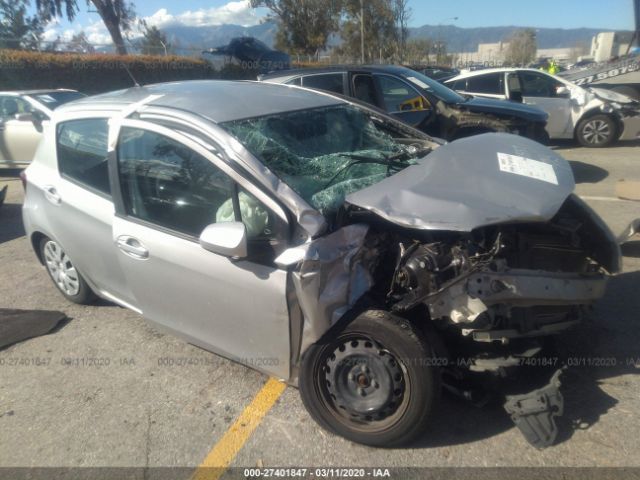 VNKKTUD32GA069330 - 2016 TOYOTA YARIS L/LE/SE Silver photo 1