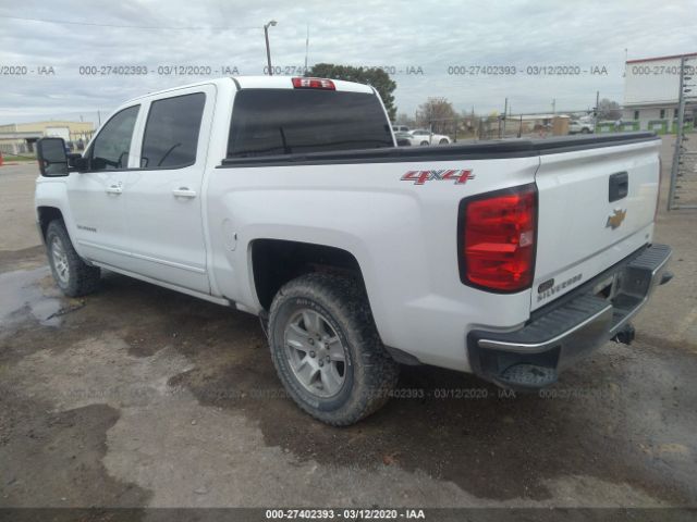 3GCUKREC2HG319071 - 2017 CHEVROLET SILVERADO K1500 LT White photo 3