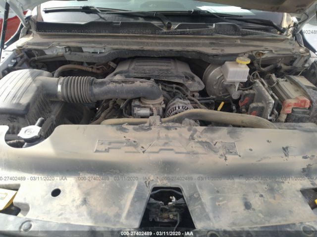 1C6SRFET0KN842001 - 2019 RAM 1500 REBEL თეთრი ფოტო 10