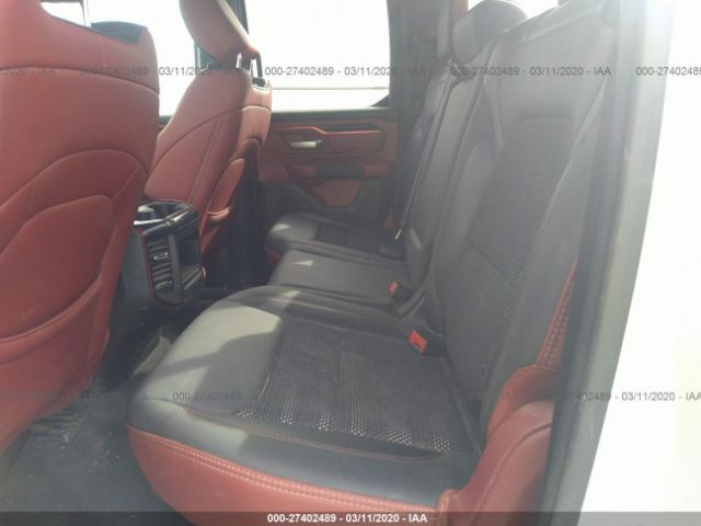 1C6SRFET0KN842001 - 2019 RAM 1500 REBEL თეთრი ფოტო 8